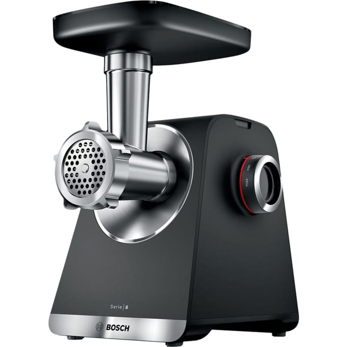 Bosch MFWS640B Vleesmolen - MultiPower - 2100 W - Zwart & Zilver