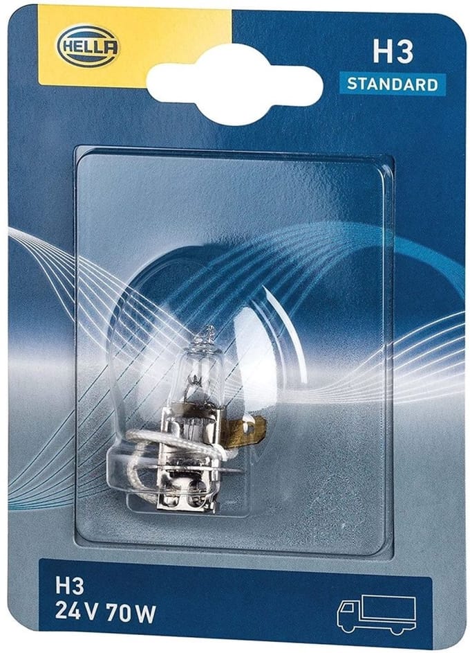 Lamp H3 24V 70W