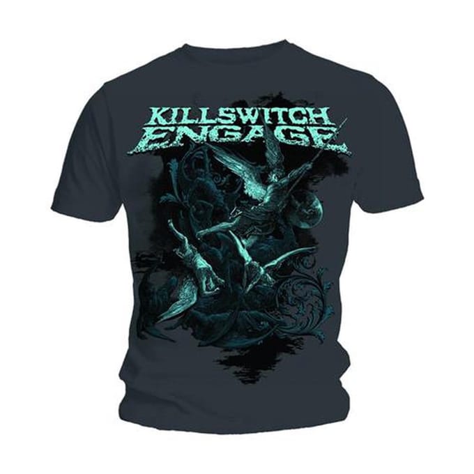 Killswitch Engage - Engage Battle Heren T-shirt - S - Grijs