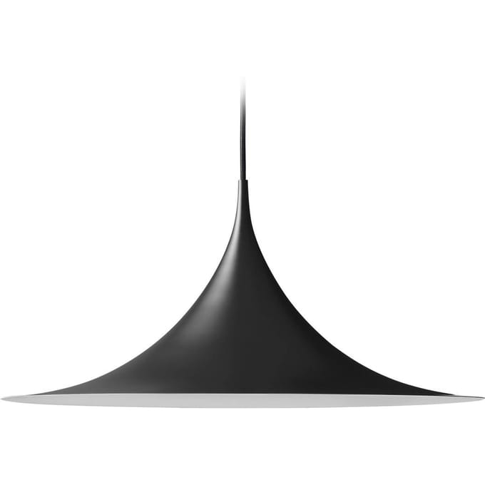Gubi Semi Pendant - Ø90 cm - zwart