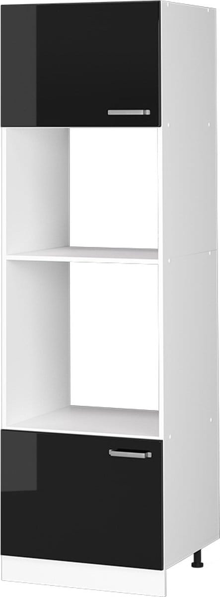 Vicco R-Line Magnetronkast – 60 cm Zwart hoogglans