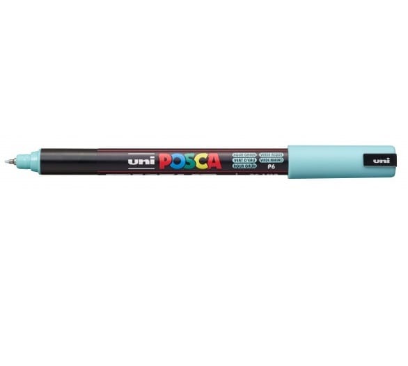 Uni PC-1MR markeerstift - Lichtgroen - Fibre tip - 1 stuk