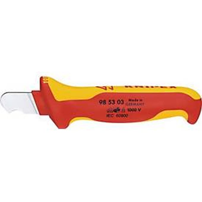 Afstrijkmes L.155mm Lemmet-L.28mm VDE Meer-componentengreep