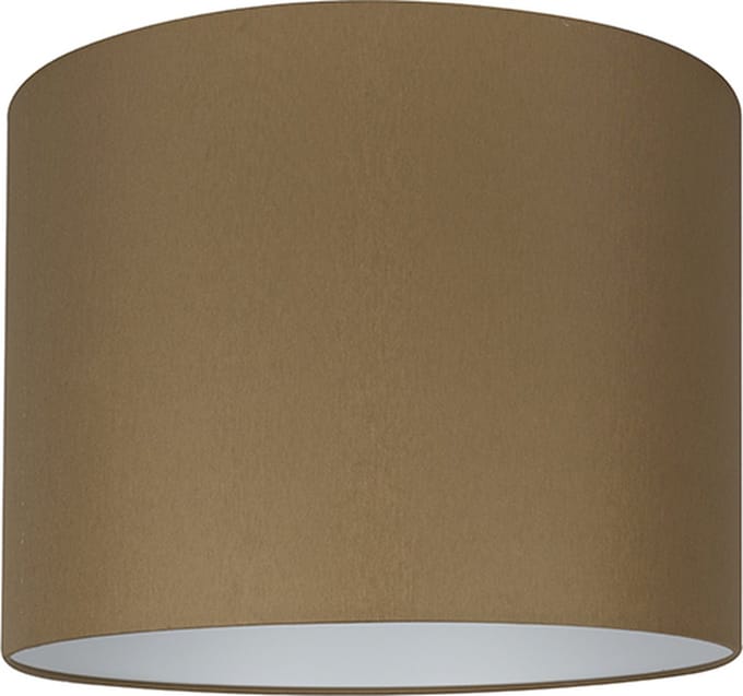 Uniqq Lampenkap stoffen cognac Ø 40 cm – 30 cm hoog