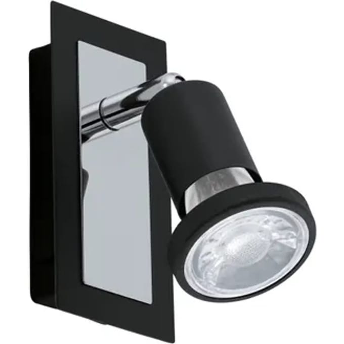 Eglo Spot Sarria Led Zwart 5w