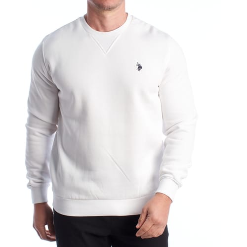Herren-Fleece-Sweatshirt mit Rundhalsausschnitt US42187035