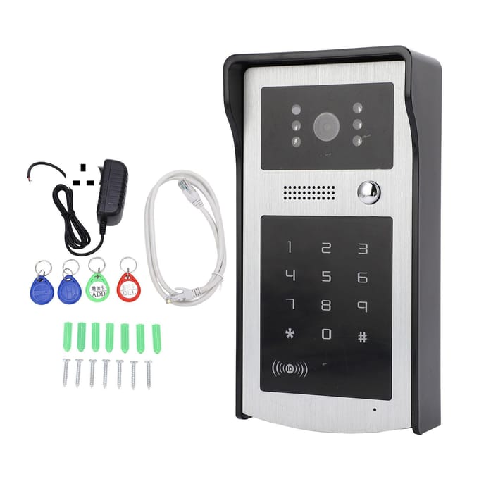 pour Caméra Sonnette Sans Fil 2MP 1080P pour Tuya Détection de Mouvement Vision Nocturne Numérique HD Smart