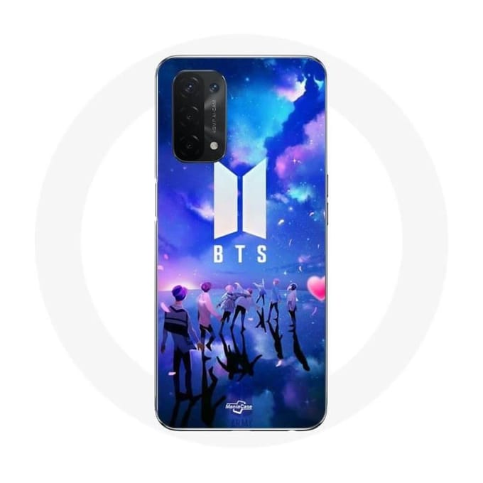 Oppo A54 5G hoesje BTS groepssymbool leger