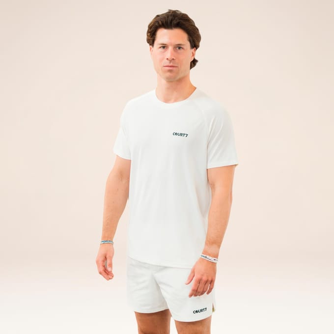 COURT7 Performance Solid T-shirt Heren