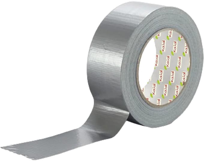 Sterk Plakband Grijs Waterbestendig Multifunctioneel 50M Sterke Grip (6 Stuks)