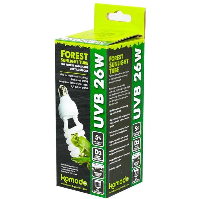 Terrarium lamp Komodo Compact UVB 5.0 ES