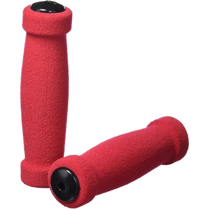 V bike bicycle handvatten, foam. red. 125mm – Rood 125 mm