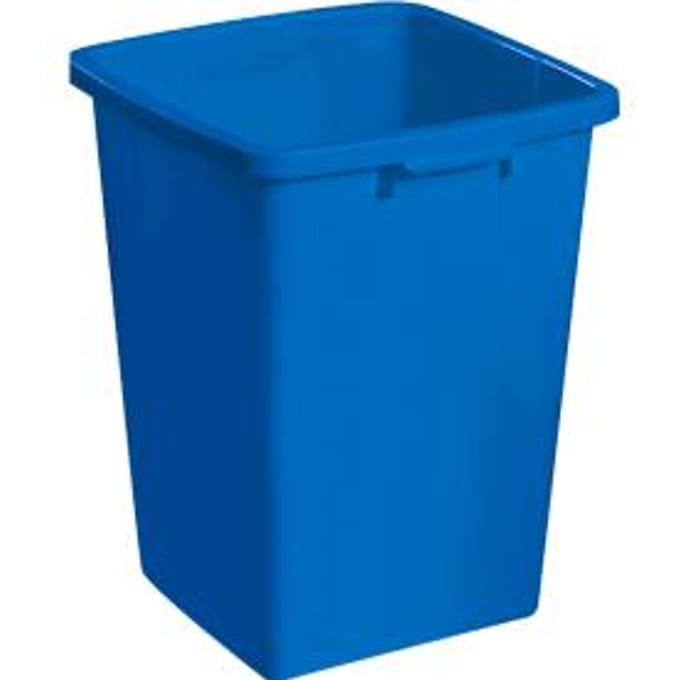 GRAF multifunctionele container rechthoekig 90 liter blauw