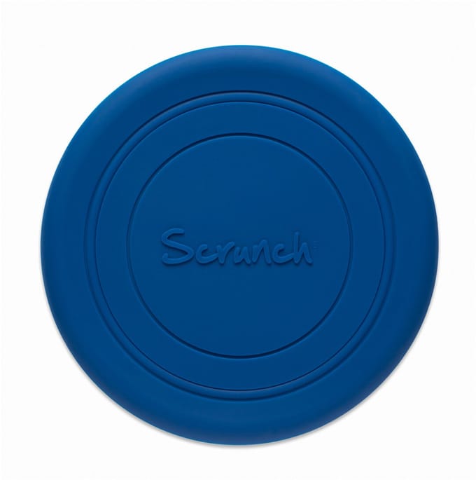 SCRUNCH Frisbee - Blauw - Opvouwbaar - Recycleerbaar