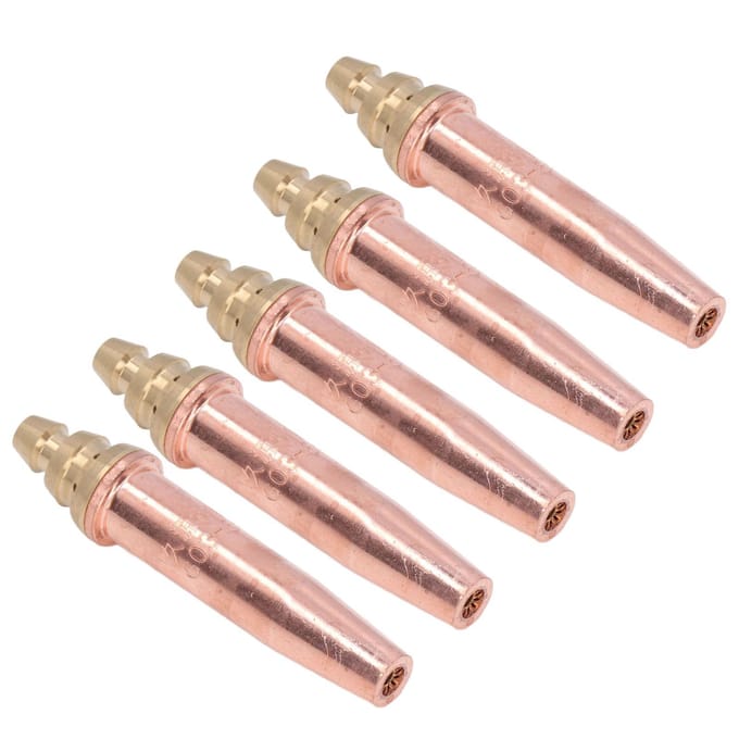 5 STUKS Snijtips Gespleten Isobare Propaangas Lasmondstukken Machinebrander VerbruiksartikelenG036#