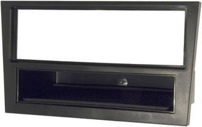 2-DIN frame met bakje Opel CorsaAgilaMeriva zwart
