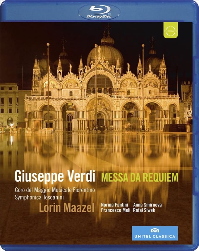 Maazel/Symphonica Toscanini - Verdi: Messa Da Requiem (Bd)