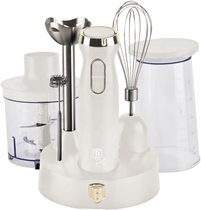 Staafmixer met accessoires 6 delig Set Keukenapparaat