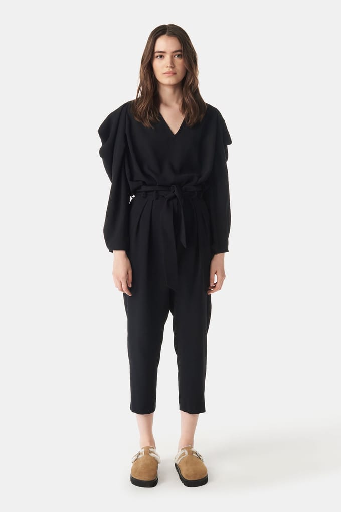 IRO Paris Setin Jumpsuit Black Größe: S | Jumpsuits Outlet | Damen | Schwarz