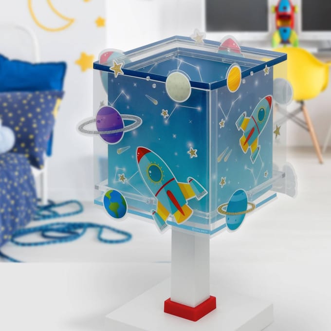 Dalber Kindertafellamp Rocket, G4, breedte 14 cm
