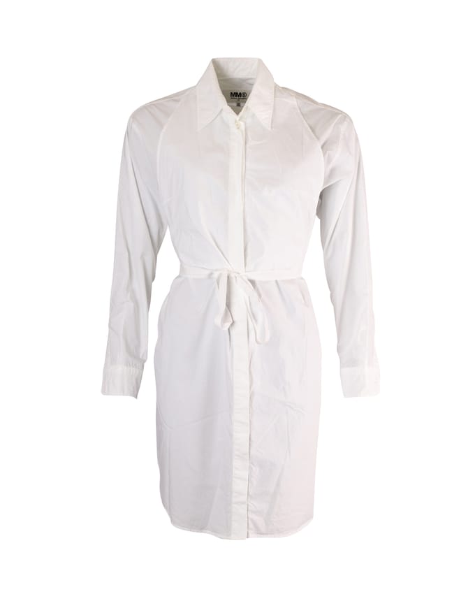 MM6 Maison Margiela overhemd in wit katoen