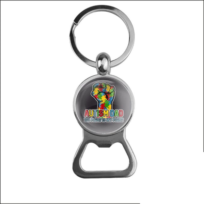 Bieropener Glas - Autism Dad
