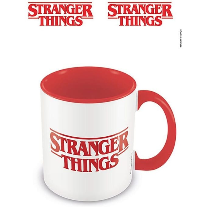 Stranger Things Kop - Logo - voor Geen - meerkleurig
