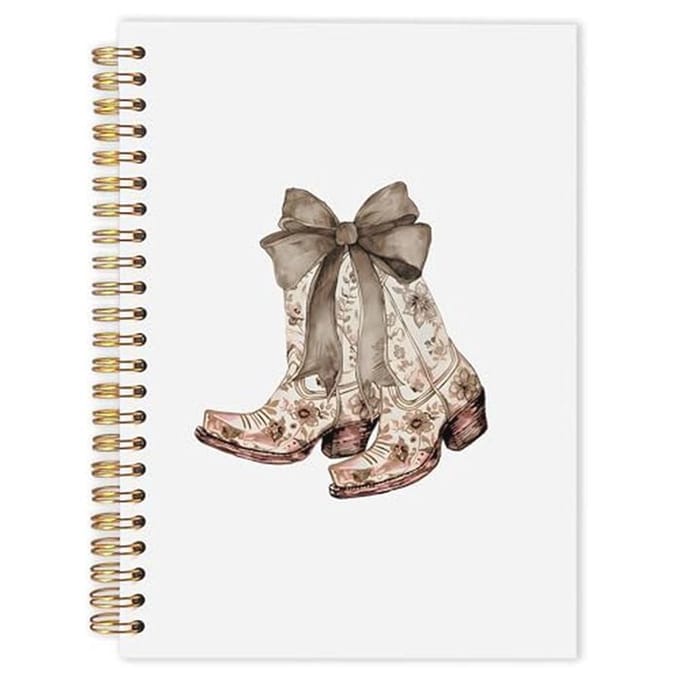 Notitieboek met spiraalbinding voor dames met minimalistisch design