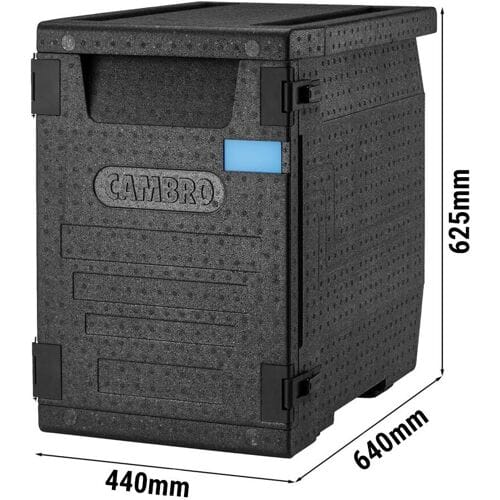 CAMBRO CAM GOBOX® - Voorlader - GN 1/1 - Zwart