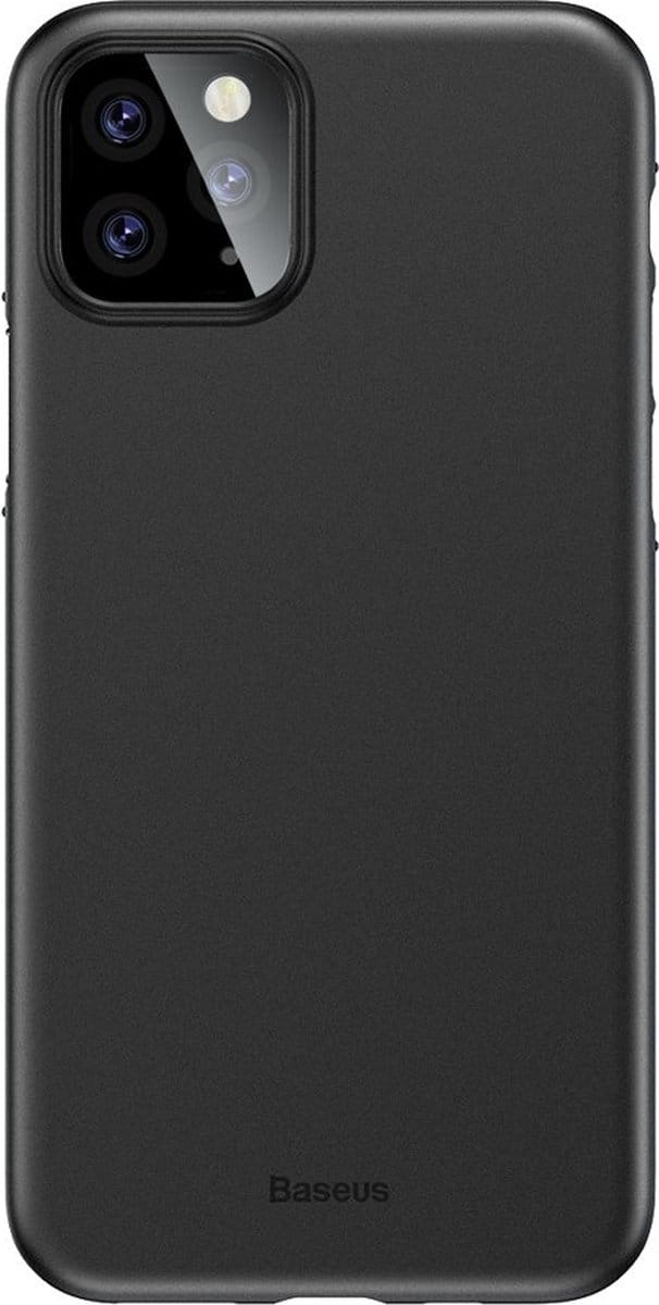 Baseus Wing geschikt voor iPhone 11 Pro Max case Ultra dun Lichtgewicht - Zwart