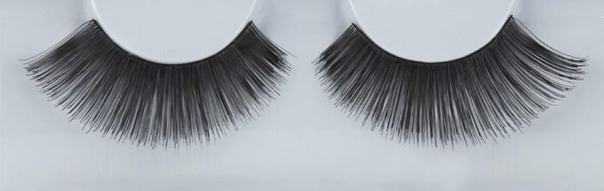 Grimas - wimpers - echt haar - zwart -126