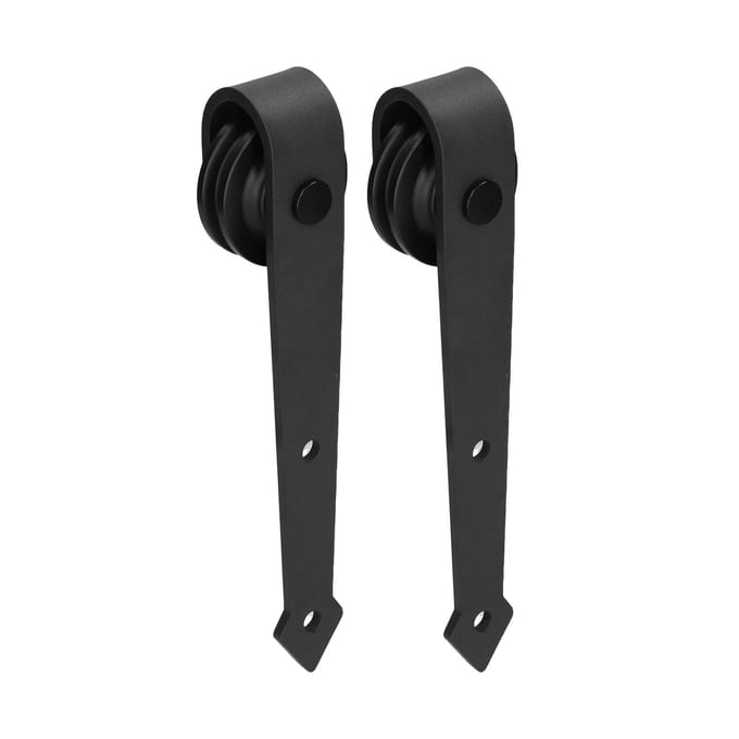 Schuurdeur Hangwiel Koolstofstaal Katrol Roller met Schroef Schuifdeur Beslagset