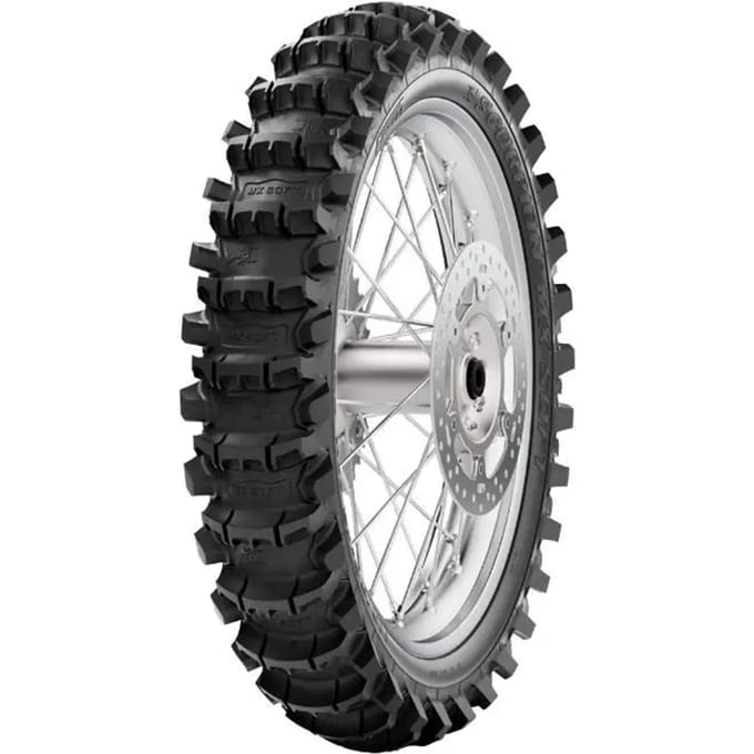 Pirelli Scorpion MX 410 ( 100/90-19 TT 57M Achterwiel, Rubbermengsel SOFT, NHS )
