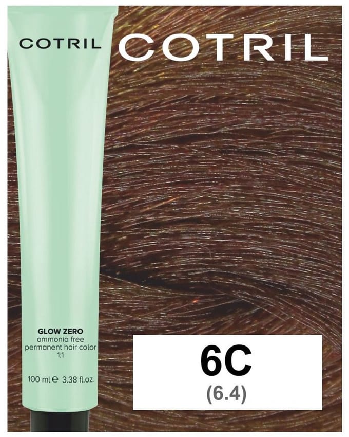 Cotril Color Glow Zero 6C donkerblond koper
