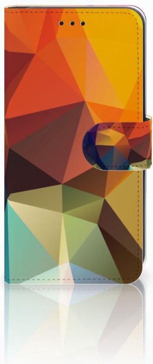 Xiaomi Mi A2 Lite Book Case Polygon Color