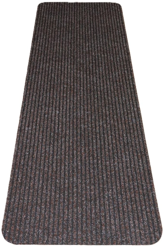 PRIMA - Heavy Duty - Keukenmat - donker bruin - zwart - 60x180cm - antislip
