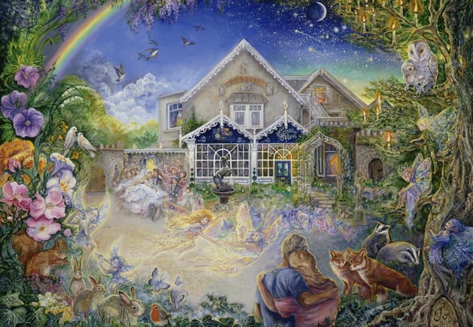 Grafika puzzel Enchanted Manor - 1000 stukjes fantasie.