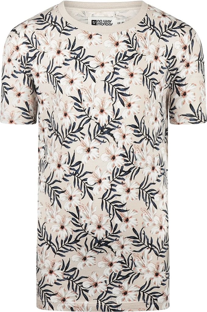 No Way Monday jongens T-shirt Beige - boys 2