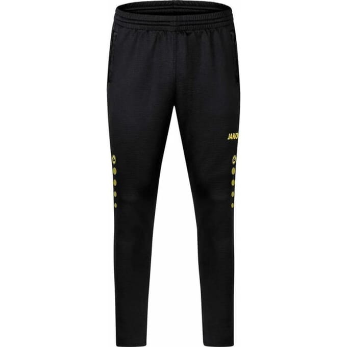 Jako Challenge Trainingsbroek Kinderen - Citroen / Zwart | Maat: 164
