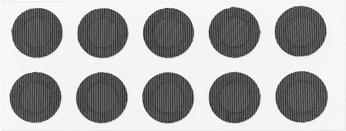 Dailygoods - 10 Stuks Oortelefoon Mesh Beschermers voor Stofdichte Bescherming