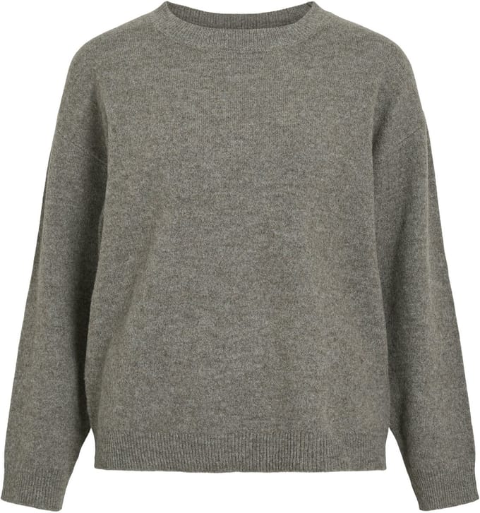 VILA - VILIGA L/S O-NECK KNIT TOP - NOOS - Dames - Gebreide truien