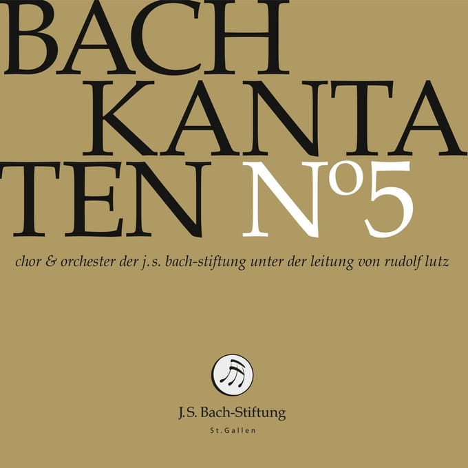 Chor & Orchester Der J.S. Bach-Stiftung, Rudolf Lutz - J.S. Bach: Bach Kantaten No.5 Bwv 180, 42 (CD)