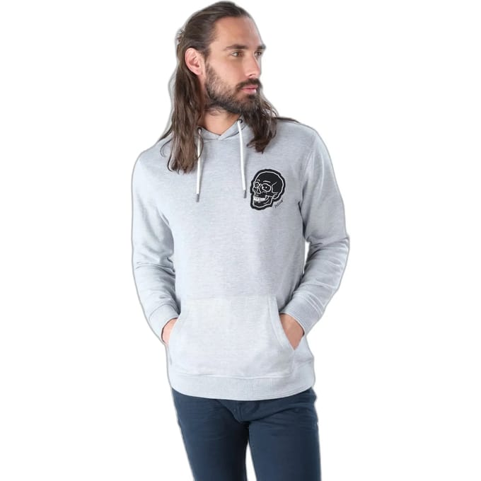 DEELUXE Sweatshirt met schedelBRICK Light Grey Mel