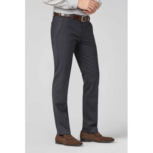 Meyer Broek Roma Fine Tropical Wool 4-Way-Stretch Navy / male