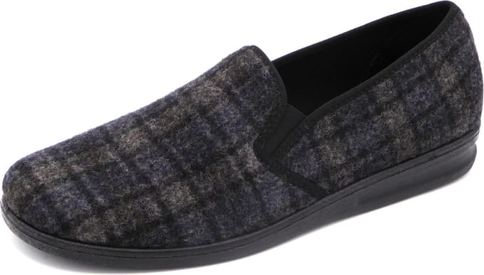 Westland -Heren -  grijs  donker - pantoffels & slippers - maat 41