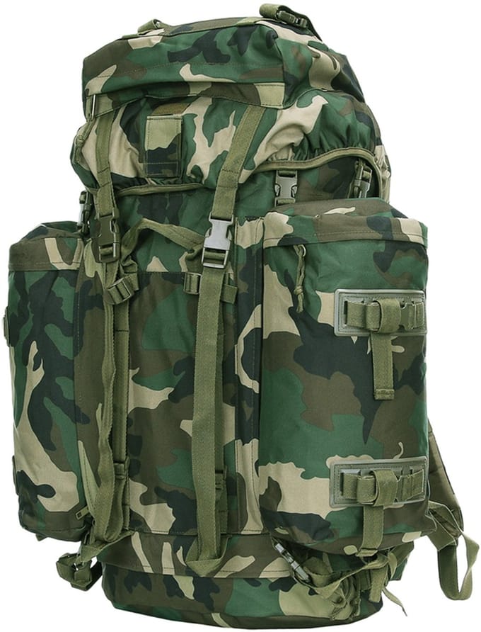 Fostex Commando rugzak woodland camo