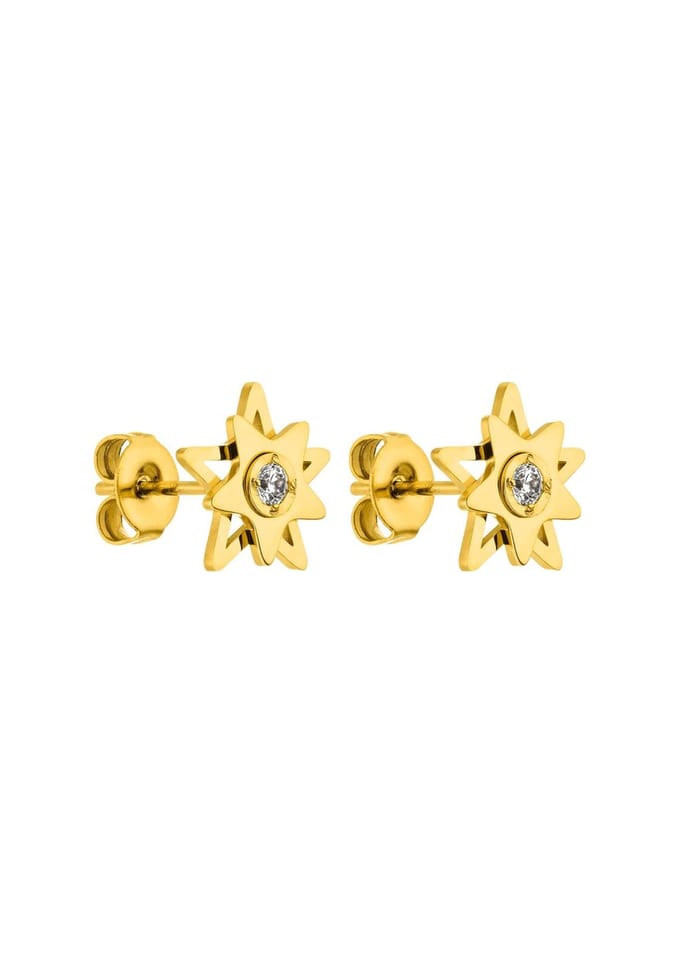 PURELEI Shining Star Ohrringe Gold Größe: OS | Ohrringe Outlet | Damen | Gelb