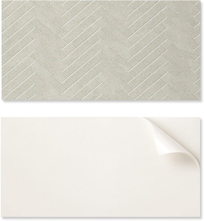 Zelfklevend vinylpaneel - Bedrukte decoratie 120x60 cm Visgraatpatroon