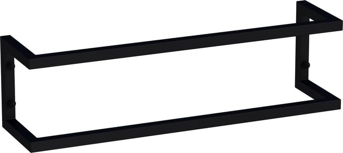 Brauer Handdoekbeugel model A 60 mat zwart