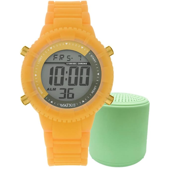 Montre WATXANDCO RELOJ5_M. Quartz, Couleur rouge. Femme. orange